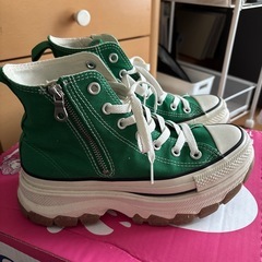 converse 厚底スニーカー24cm