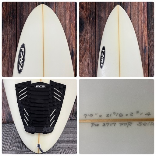 PWS サーフボード フィン付き DAKINE サーフボードケース サーフィン ボード