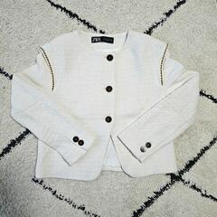 値下げ❣️ZARA ステッチ入り ツイードジャケット セレモニー...