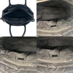 プラダ PRADA トートバッグ Re Nylon パデッド 2WAY 1BG436 ブラックの画像