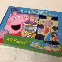展示品！Peppa Pig Book&Giant Floor P...