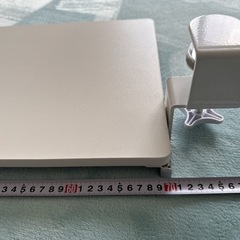 68cm クランプ キーボードスライダー 白の画像