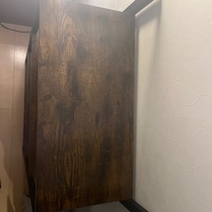 【先着順/早い人優先】LOWYA 4段ラック シェルフ　ブラウンの画像