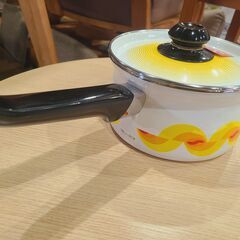 【愛品館 市原店】象印　ホーロー片手鍋18㎝2.1Ｌの画像