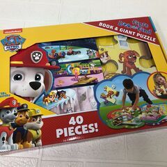 展示品！PAW PATROL パウパトロール パズルセット 知育...