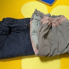 男の子　110 ハーフパンツ、長ズボン