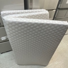【リサイクルサービス八光】幅97㎝　西川　高反発ウレタン三つ折り敷ふとん LUNO シングルサイズ