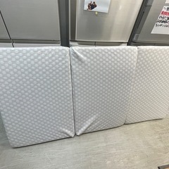 【リサイクルサービス八光】幅97㎝　西川　高反発ウレタン三つ折り敷ふとん LUNO シングルサイズの画像