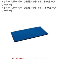 【新品未使用未開封】②ミニトゥルースリーパー ごろ寝マット カバー付き