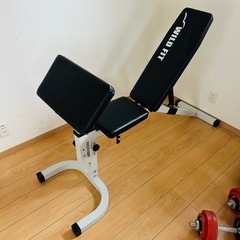 〈美品〉インクラインデクラインベンチ・腕トレ・脚トレ・筋トレの画像