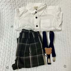 男の子　フォーマル　お祝い着　セレモニー　80㎝の画像