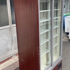 【動確済み】ホシザキ 業務用 リーチイン冷蔵ショーケース RSC-90DT-B 900×450×1880 339L 単相 100V リーチインショーケース 薄型 大阪の画像