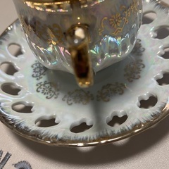美品　豪華コーヒーカップ　金の画像