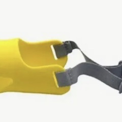 【モンステラの苗購入で無料です】アヒル口になる調節可能な噛みつき防止＆吠え防止犬用マウスガード2個セットの画像
