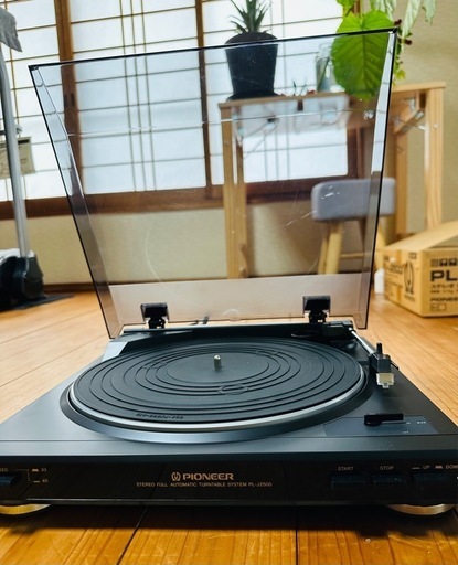レコードプレーヤー(未使用)