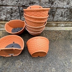 植木鉢の画像