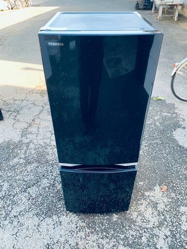 東芝 ノンフロン冷凍冷蔵庫 GR-M15BS（K）