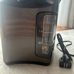 【決まりました】電気ポット 2.2L容量 2015年製 の画像
