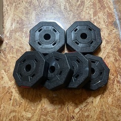 ウェイト　トレーニング 1.5kg x 4つ 2kg x 2つ ...