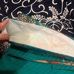 振袖　緑の画像