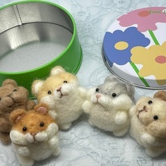 ハムスターさん缶の画像