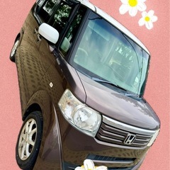 H24 NBOX+カスタムGL/Bカメ/ナビ/車検7年6月/ホワ...