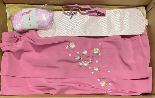 卒業式袴着物&簡単着付けセット込み