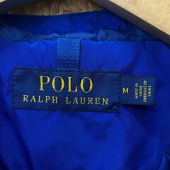 【A535】ナイロンパーカー Ralph Lauren ブルー サイズMの画像