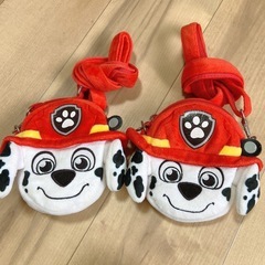 パウパトロール　マーシャルポシェット2点とエコバッグ