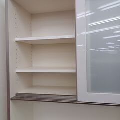 ☆ジモティ割あり☆ パモウナ 食器棚 ホワイト H200×D50×W90