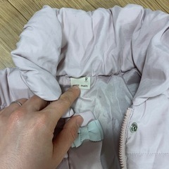 ９０センチ　プティマイン　上着　裏起毛　ズボン　の画像