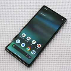 動作品 人気色 Google Pixel 6a Sage スマートホン 5G対応 128GB 6.1型 有機EL ネットワーク利用制限〇 札幌市 清田区 平岡の画像