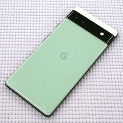 動作品 人気色 Google Pixel 6a Sage スマートホン 5G対応 128GB 6.1型 有機EL ネットワーク利用制限〇 札幌市 清田区 平岡の画像
