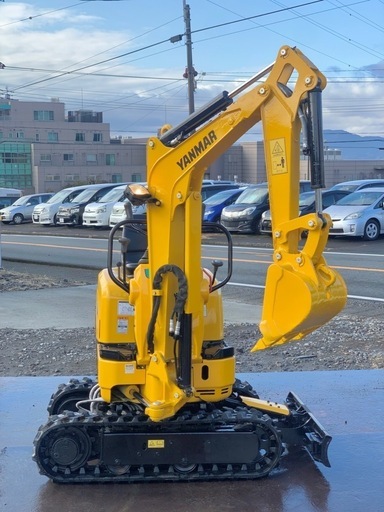 ヤンマー　ミニユンボ　SV08 　油圧ショベル　可変脚　倍速付き　ゴムキャタ新品　 操作パターン切り替え可能　0.8tクラス　全国陸送可能