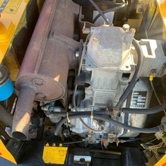 コマツ　ミニユンボ　PC03  油圧ショベル　操作パターン切り替え可能　ブレーカー付き　 ゴムキャタ　0.8tクラス　全国陸送可能 下取りOK　の画像