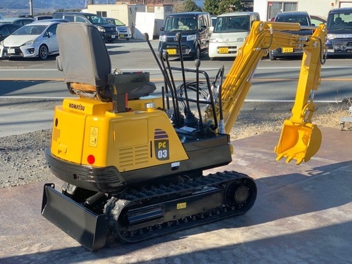 コマツ ミニユンボ PC35R-8 油圧ショベル 倍速付き ハサミ付き