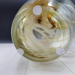 フラワーベース◆花瓶◆ガラス◆展示品◆H-2402FB3の画像