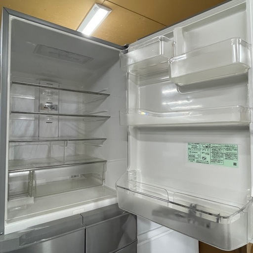 38【日立 ノンフロン冷蔵庫】R-K42F（SH） 415L