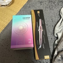 ヘアアイロンとドライヤー