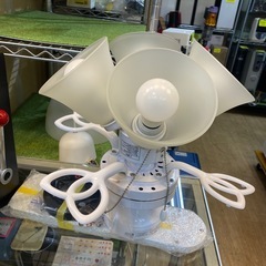 C8481】 東京メタル シーリングファン 2020年製 ホワイト 白 照明 照明器具 4灯 4灯照明 おしゃれ シーリング ファンの画像