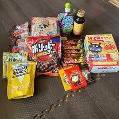 お菓子、ドリンク