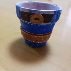リメ鉢　ハンドメイド