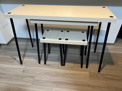 IKEAダイニングテーブルチェアーセット