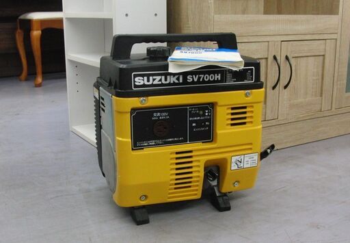 スズキ ポータブル 小型 発電機 SV700H ガソリン 4サイクル ジャンク SUZUKI 札幌 手稲