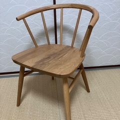 無印良品のダイニングチェア2脚