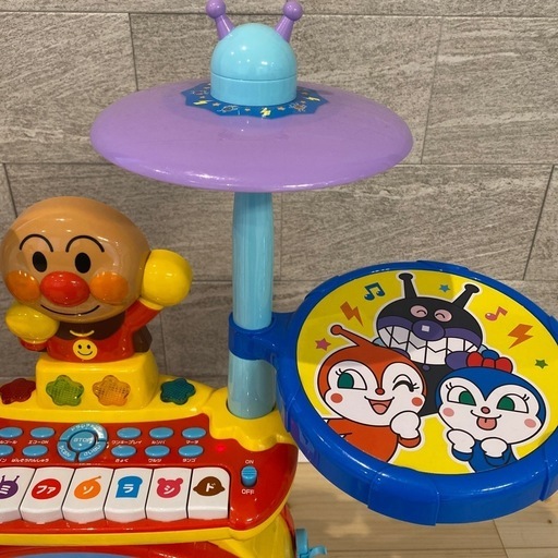 アンパンマン　BIG電子ドラム＆キーボード