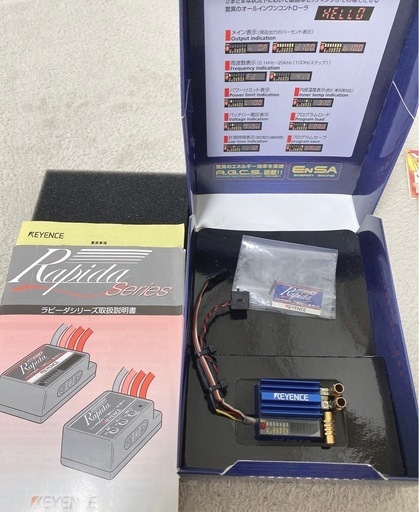 ラジコン ラジドリ アンプ KEYENCEラピーダプロ