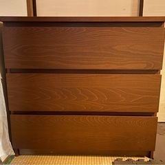イケア　IKEA チェスト　マルム MALM タンス