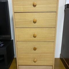 6段チェスト 家具の中古が安い！激安で譲ります・無料であげます(5 