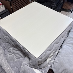 ローテーブル（正方形）+コタツ布団/コタツ用マット